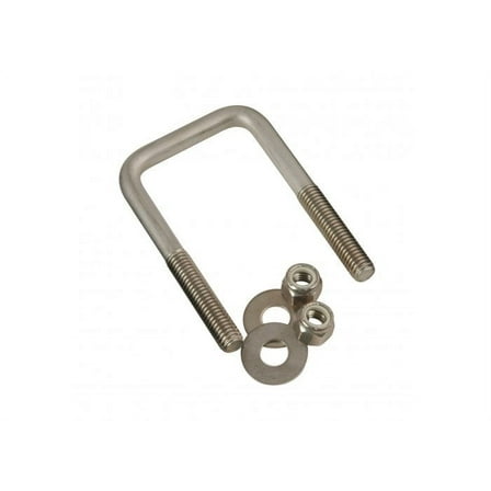 CE Smith - Stainless Steel U-bolt - Square U-bolt for Boat Trailer Accessories - 7/16"-14 x 3-1/8" x 3"