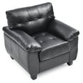 thumbnail image 5 of Glory Furniture Gallant Faux Leather Chair in Black, 5 of 6