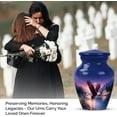 thumbnail image 2 of Mini Celestial Eagle Keepsake Urn – Keepsake Urns For Human Ashes - Burial Urns For Adult Human Ash - Urn For Human Ash Adult Man - Size 3 Inch Set Of 1, 2 of 7