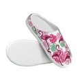 thumbnail image 3 of Lsque Flamingo Pattern Womens Comfort Cotton on Scuff With Memory Foam and Anti-skid Sole Slipper-42/43, 3 of 7