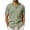 Mens Shirts Army Green, variant on Summer Beach Shirt for Men Linen Button Down Short Sleeve with Pocket Hawaiian T-Shirt Tops Fathers Gift