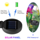 thumbnail image 3 of Luces de flores solares de 2 piezas - Paquete doble azul púrpura, 3 of 5