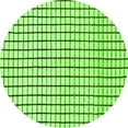 thumbnail image 1 of Ahgly Company Indoor Round Solid Green Modern Area Rugs, 4' Round, 1 of 4