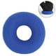 thumbnail image 1 of Cojín de aire redondo inflable con soporte lumbar para hemorroides, embarazo, dolor de coxis (azul), 1 of 5