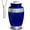 Large urn, variant on AmericUrn Set of 6 Urn for Ashes Adult Male with 1 Large Blue Urn 4 Small Keepsakes & 1 NecklaceUrn