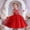 Red, variant on BRGZLK Girl's Formal Dress Embroidered Floral Sleeveless Round Neck Tiered Tulle Dresses Wedding Flower Girl Dresses Kids Party Festival Dress Blue 7-8 Years
