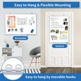 thumbnail image 4 of TRIPOLLO White Board Dry Erase 36 x 24 inches, Magnetic Dry Erase Board Whiteboard for Wall, Aluminum Frame Hanging Whiteboard Marker Board Writing Board (36 x 24 inch Silver), 4 of 4