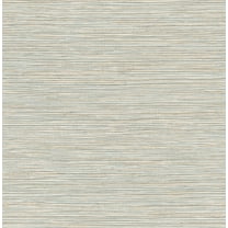 Advantage Alton Light Blue Faux Grasscloth Wallpaper