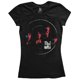 thumbnail image 1 of The Who - Camiseta Soundwaves para Mujer (Negro), 1 of 2