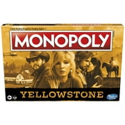 Monopoly: Yellowstone Edition Board Game for Teens and Adults Ages 16 and Up