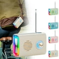 thumbnail image 2 of Haut-parleur Bluetooth Rechargeable Câble de Diffusion Extérieur Radio Portable de Camping, 2 of 9
