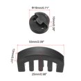 thumbnail image 2 of Uxcell 4/4 Violin Mute Practice Mute Set, Claw Style Red for Fiddle Volume Control, 2 of 6