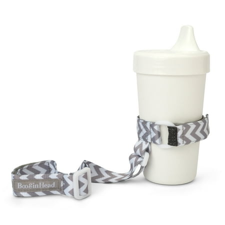 SippiGrip Cup & Toy Holders Color: Grey Chevron