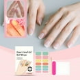 thumbnail image 4 of FSTDelivery 24pcs Spring Colorfull Glue on Nails Set for Women Girl,Medium Square Fake Nails Acrylic Shine Glossy Press on Nails for Office Daily Wedding,Full Nail Wrap Gift for Valentine's Holiday, 4 of 9