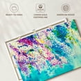 thumbnail image 6 of Elephant Stock Wisteria Flowers Wall Art - Horizontal Canvas Wall Art - Lobby Wall Decor - Floral And Botanical Canvas - Turquoise And Blue Decor - 30" x 20", 6 of 8