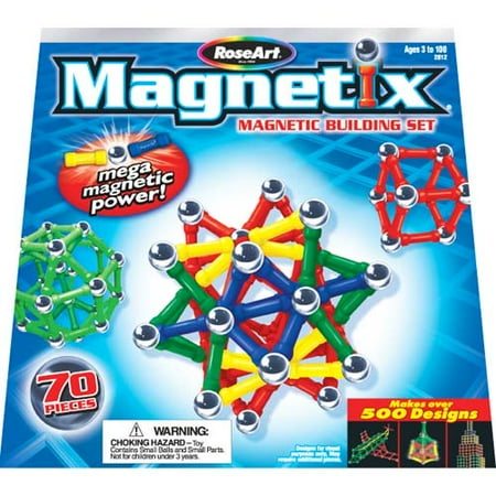Magnetix Building Set - 70-Pieces