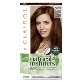 Clairol Natural Instincts Semi Permanent Hair Color 4 Dark Brown