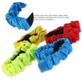 thumbnail image 2 of FRCOLOR Elastic tie rope 4 Colors Elastic Tie Rope for 3-Legged Race Game (Random Color),9.06"X1.18"X0.39", 2 of 5