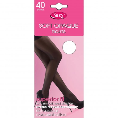 Couture Womens Body Shaping Opaque Tights (1 Pair) 