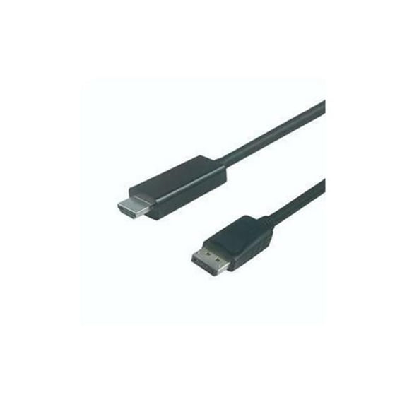 2m DisplayPort to HDMI 2.0 Active 60Hz Cable - Black