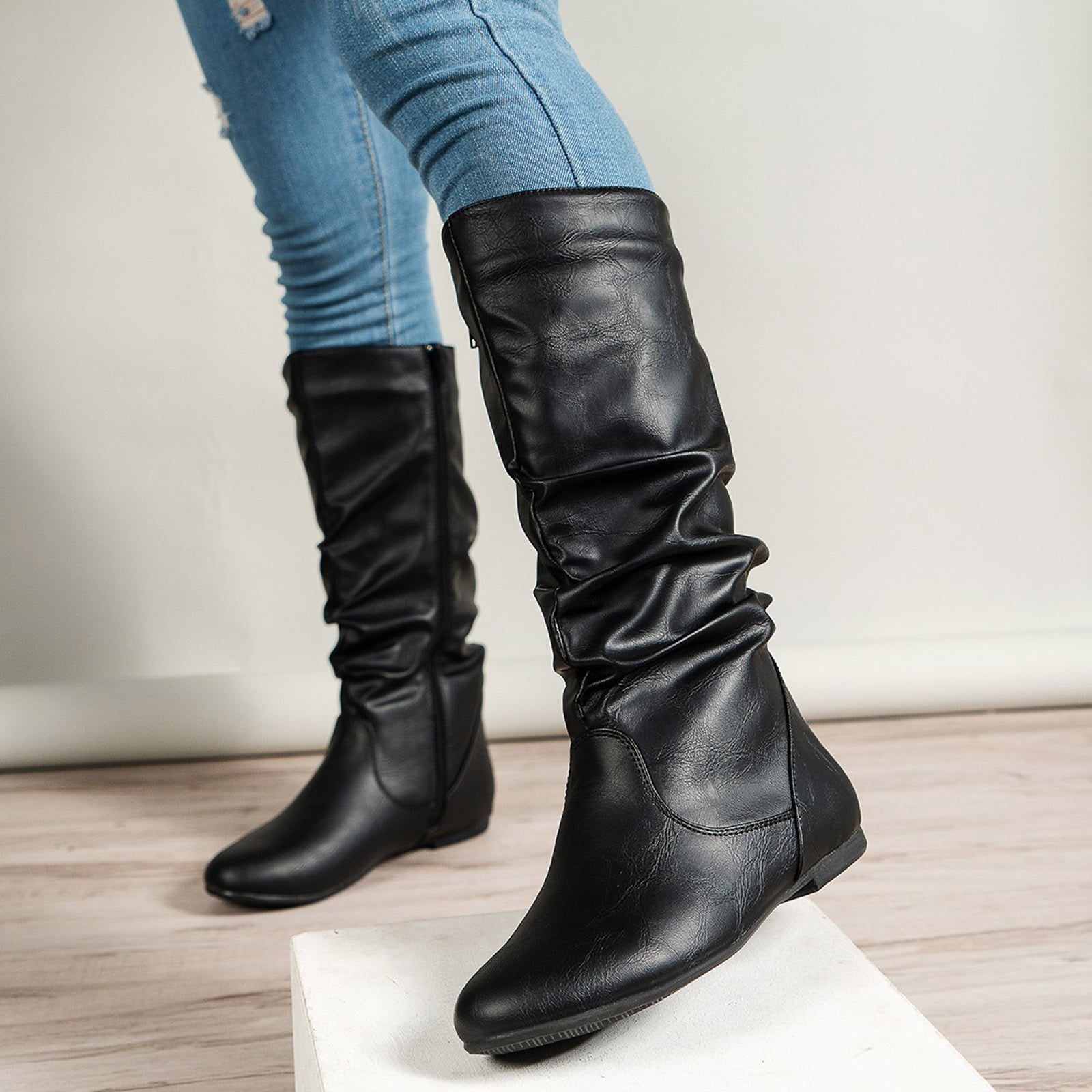 【PORTERNA】Taffy mid-calf boots ba188984-38ff-458a-badb-
