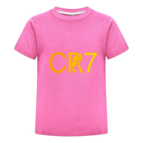 Camiseta Infantil CR7 de Verano | Estilo Futbol con Estampado