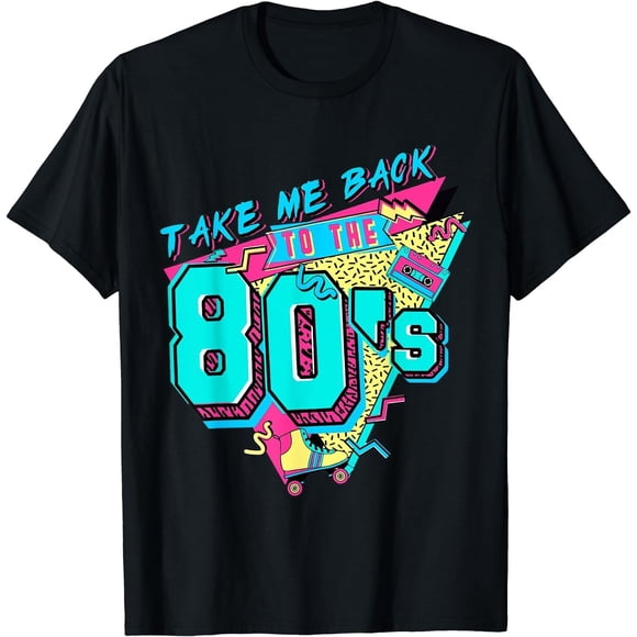 Take Me Back to The 80s | playera clásico de los años 80