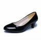 thumbnail image 1 of Zapatos de tacón bajo para mujer, calzado de tacón suave, para oficina, trabajo, boda y fiesta, 1 of 5