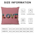 thumbnail image 5 of COMIO  Valentine's Day Pillow Covers Love for Valentines Day Decor Outdoor Modern Farmhouse Anniversary Wedding Decorative Lumbar Throw Pillows Cushion Case Home Decorations for Couch, 5 of 5