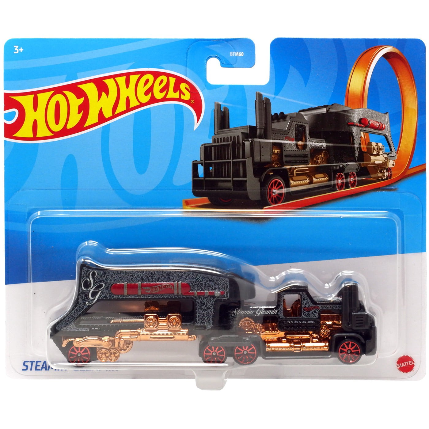 Hot Wheels Steamin' Gleamin Diecast Car