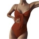 thumbnail image 1 of Conjunto de bikini a la moda para mujer, traje de baño de dos piezas con relleno sólido, ropa de playa OAVQHLG3B Store  lin121212, 1 of 3