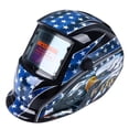 thumbnail image 1 of Welding Auto Darkening Welding Helmet Large View Solar Powered Wide Shade Range Hood For MIG TIG Arc Adjustable Blackness, 1 of 8