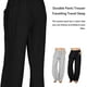 thumbnail image 4 of Pantalones de mujer Sonducket color Negro XXXL Casual suelto Banda elástica Cintura alta, 4 of 6