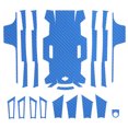 thumbnail image 2 of Quadcopter FPV Sticker Waterproof Carbon Fiber Protector Decal Skin For DJI SPARK Drone Blue, 2 of 3