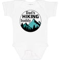 thumbnail image 3 of Inktastic Dad's Hiking Buddy with Mountains and Trees Boys or Girls Baby Bodysuit, 3 of 5