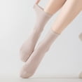 thumbnail image 4 of Women's Summer Ribbed Ankle Socks 6Pk - Pink, 4 of 4