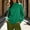 Green, variant on Women's Turtleneck Sweaters Trendy Chunky Knit Pullover Shirts Long Sleeve Loose Fit Jumper Fall Winter Layering Tops