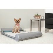 BrilliantPad Automatic Self-Cleaning Dog Potty for Puppies and Small Dogs (2.0 Machine with Drip Lip), Incl 1 Roll
