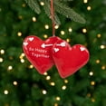 thumbnail image 1 of Roman So Happy Together Double Hearts Valentine's Day Ornament - 4.25", 1 of 6