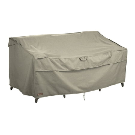 Waterproof Patio Furniture Covers Classic Accessories Montlake™ FadeSafe® Deep Seated Patio Sofa Cover or Loveseat Cover - Water Resistant Outdoor Furniture Cover, Medium, 76