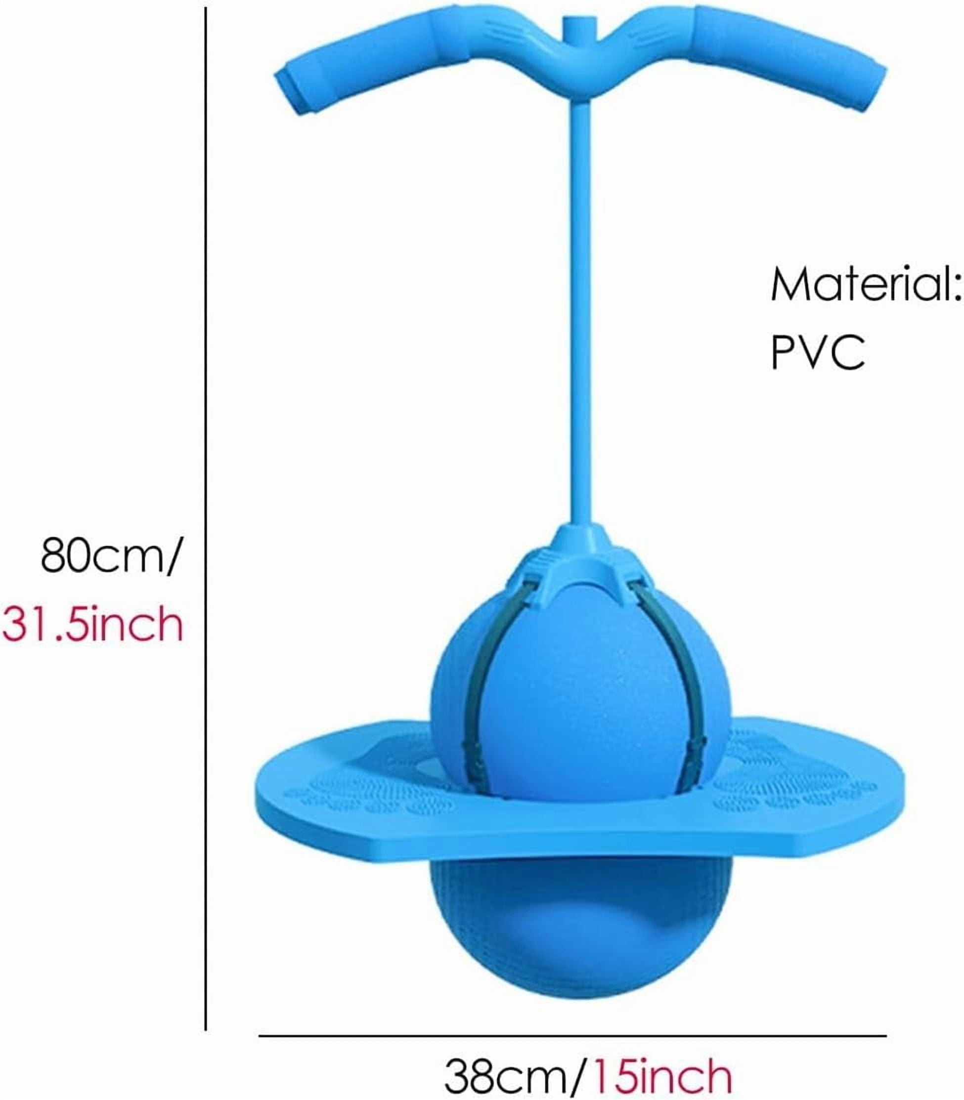 Balance Jumping Ball,Pogo Jumper with Handle and Pump, Safe and reliable bouncing tools,Anti-Slip and Wear-Resistant,Suitable for beginners