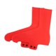 thumbnail image 4 of 2 fundas para zapatos de ciclismo, antideslizantes, fáciles de usar. Rojo M, 4 of 9