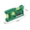 thumbnail image 4 of 2Pcs Mini Level Gauge High-Precision Horizontal Vertical Measure Protractor Three Level Gauge Bubbles Measurement Bubble Level, 4 of 9