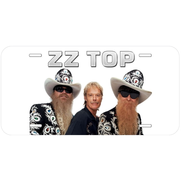 ZZ Top Novelty Car Auto License Plate