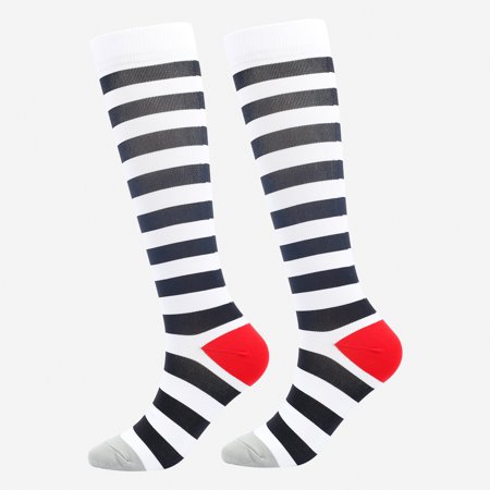 DNAKEN(6 pairs) Compression Socks for Women & Men Circulationis Best Support for Athletic Running,Hiking,Nursing youth baseball socks socks for men