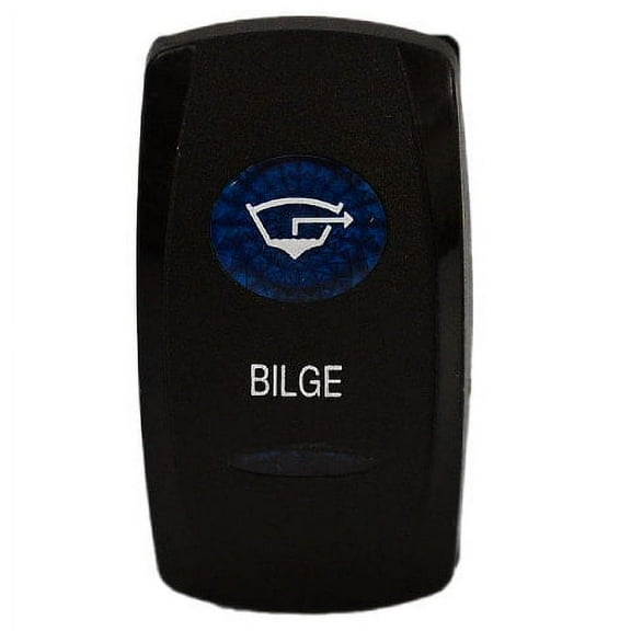 Carling 20 Amp Marine Boat Bilge Lighted On / Off Rocker Switch