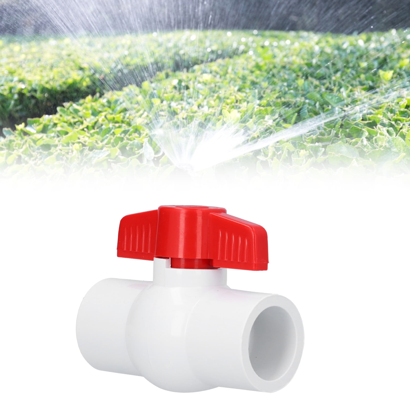 YOUTHINK Ball Valve, Garden Hose Ball Valve Shut‑Off Valve With T‑Handle For Aquaculture For