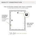 thumbnail image 4 of MCS Trendsetter 27x40 Poster Frame Black High-Gloss, Vertical & Horizontal Wall Hanging Large Picture Frame for Photos, Posters & Art Prints (2-Pack), 4 of 6