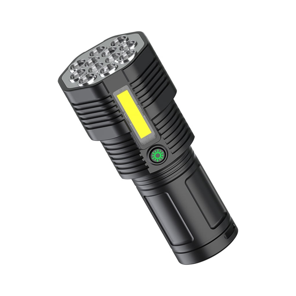 USB Rechargeable Flashlight Portable Torch Dimmable Adjustable Camping