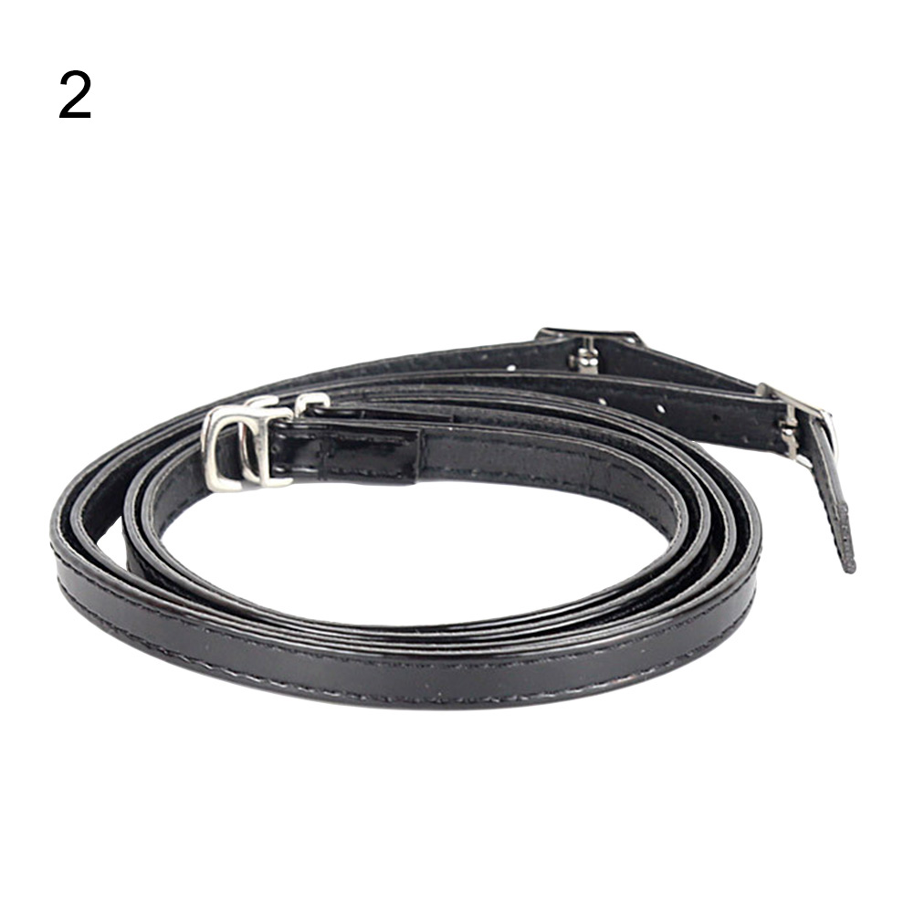 SPRING PARK 1 Pair Lady Detachable PU Leather Shoe Strap Lace Band for Holding Loose High Heeled Shoes - image 2 of 7